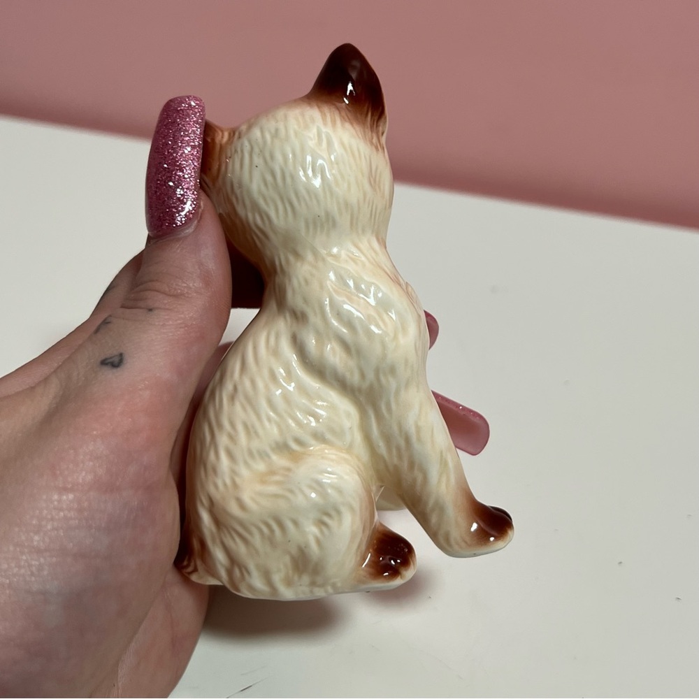 Vintage mid century retro Siamese cat figurine - Picture 4 of 6